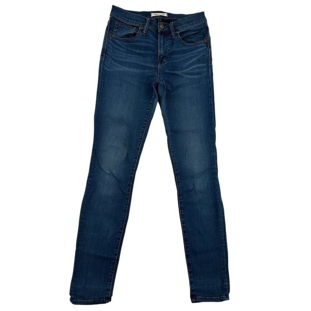 Madewell Roadtripper High Rise Cigarette Skinny Preppy Jeans Medium Wash Size 26